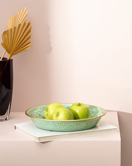 Premium Metal Serving Tray - Modern Elegance for Hosting & Decor