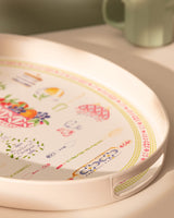 Plastic Oval Serving Tray - Vibrant Kitchen Style