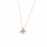 Premium 925 Sterling Silver North Star Necklace
