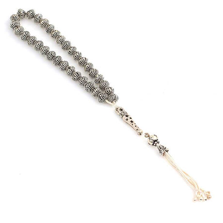 Sterling Silver Filigree Prayer Beads - Exquisite Craftsmanship