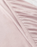 100% Cotton Jersey Fitted Sheet - Soft, Colorfast & No Shrinkage