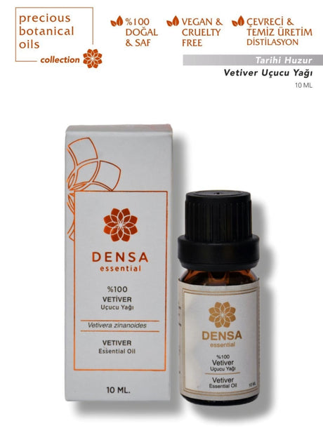 Professional Grade Pure Vetiver Essential Oil