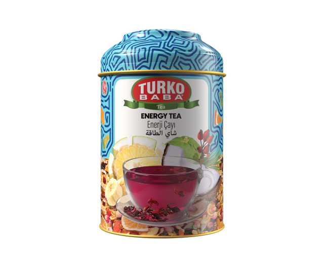 TURKOBABA Professional Organic Energy Herbal Tea - 100g