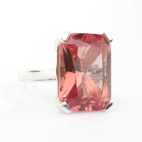 925 Sterling Silver Zultanite Ring - Elegant Rectangular Cut