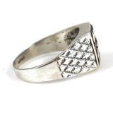 925 Sterling Silver Poker Symbol Ring - Game-Inspired Design