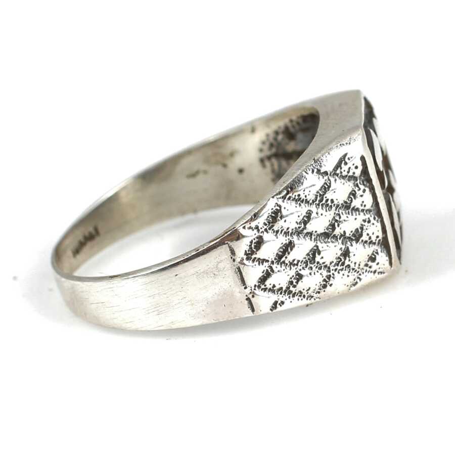 925 Sterling Silver Poker Symbol Ring - Game-Inspired Design