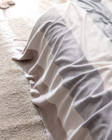 Polyamide Acrylic Blend Double Blanket - Soft Pastel Tones