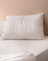 Garment Washed Textured Twin Duvet Cover Set