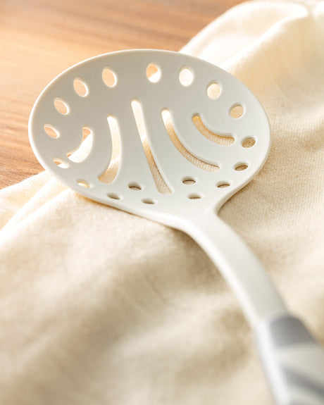 Slotted Strainer Ladle for Cooking & Serving