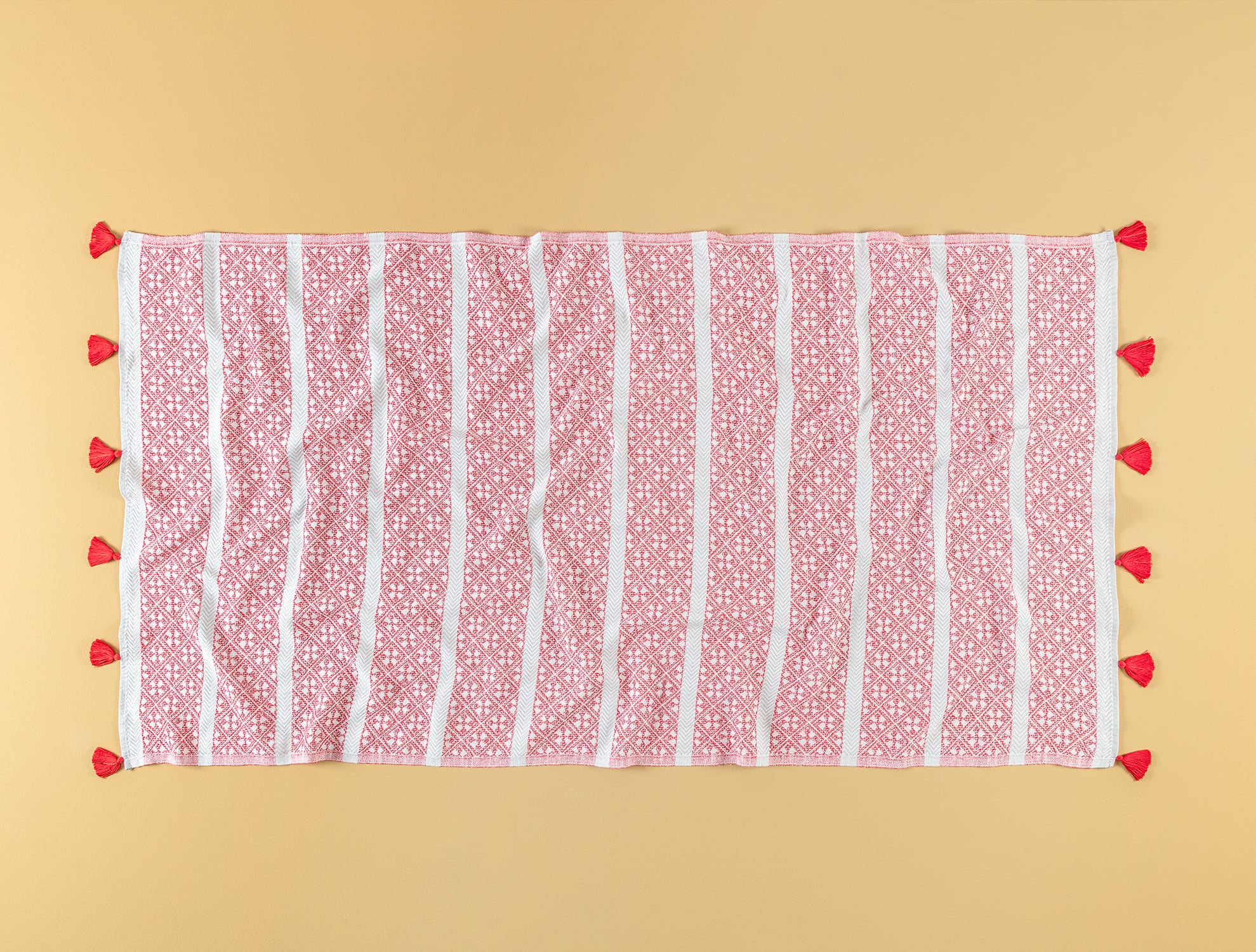100% Cotton Jacquard Turkish Towel - Soft & Absorbent
