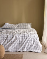 Cotton King Size Printed Bedding Set - Aluin