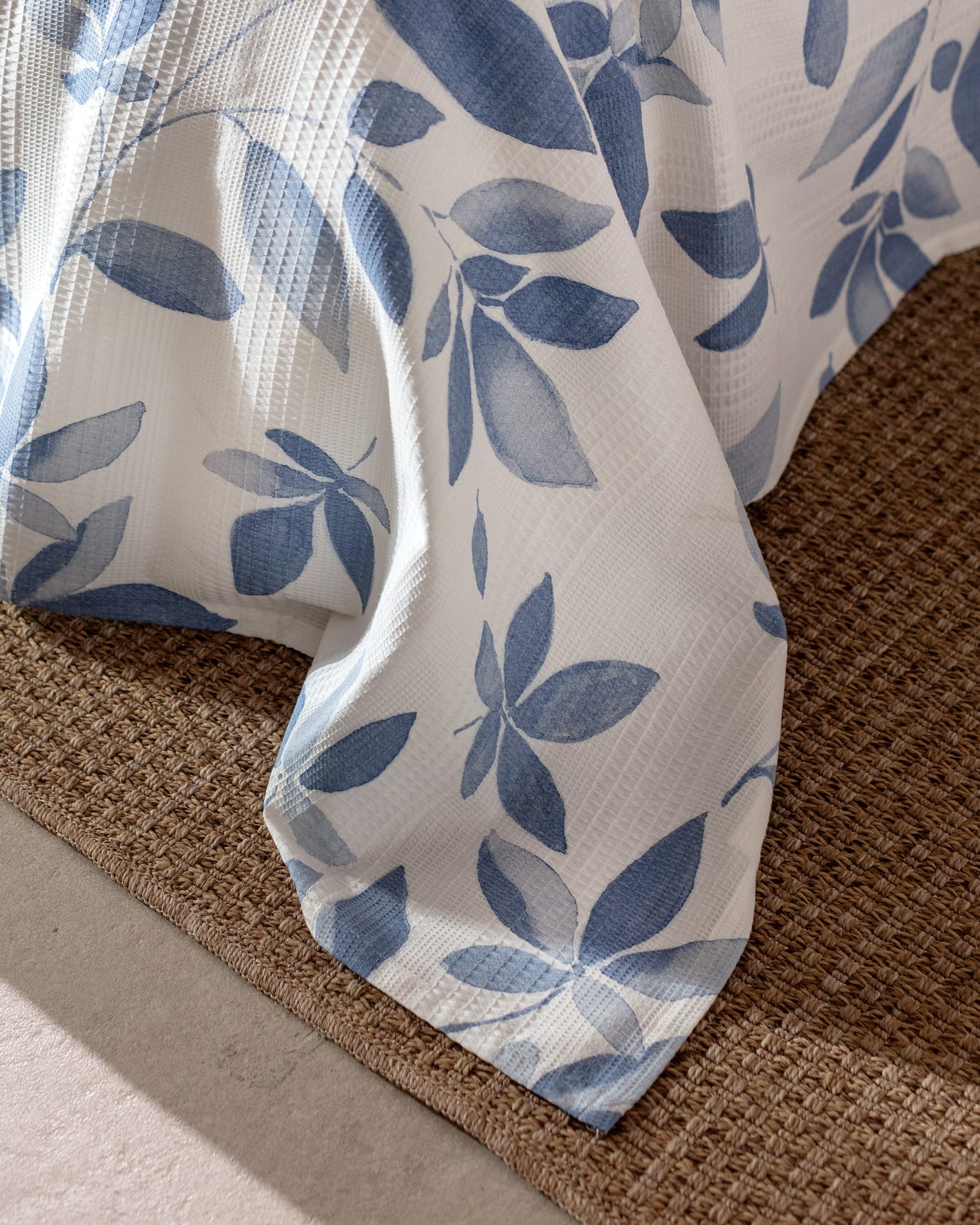 Cotton Lyocell Blend Double Pique - Verger Printed Design