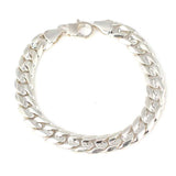 Premium 925 Sterling Silver Plain Chain Bracelet