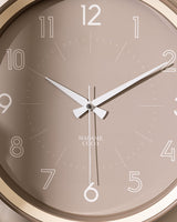 Plastic Wall Clock - Elara Modern Minimalist Home Decor Accent