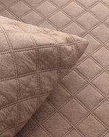 Soft Cotton Single Bedspread - Inviting Terracotta Shade