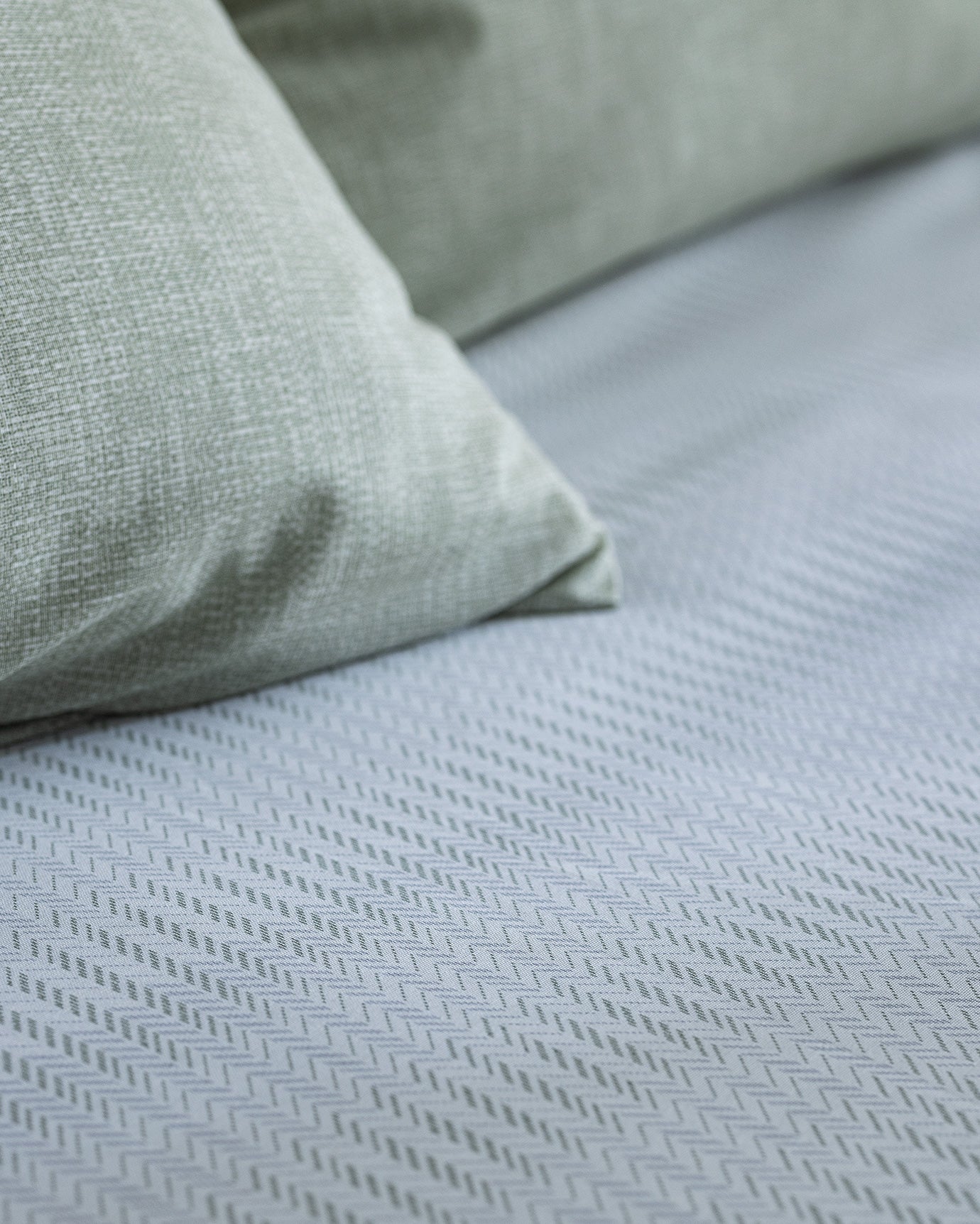 Cotton Blend Single Bed Sheet Set - Ranforce Weave Comfort