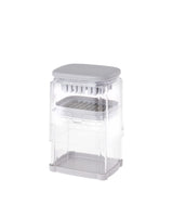Ethan Manual Food Chopper & Vegetable Slicer - White/Gray Kitchen Tool
