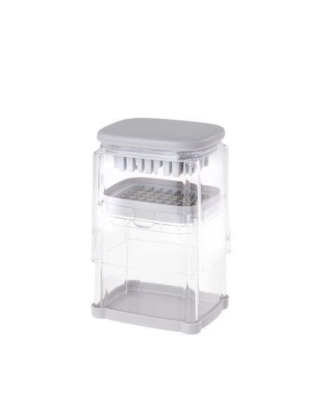 Ethan Manual Food Chopper & Vegetable Slicer - White/Gray Kitchen Tool