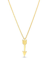 Náhrdelník s přívěskem ve tvaru šípu ze stříbra 925 - Elegantní a symbolický design