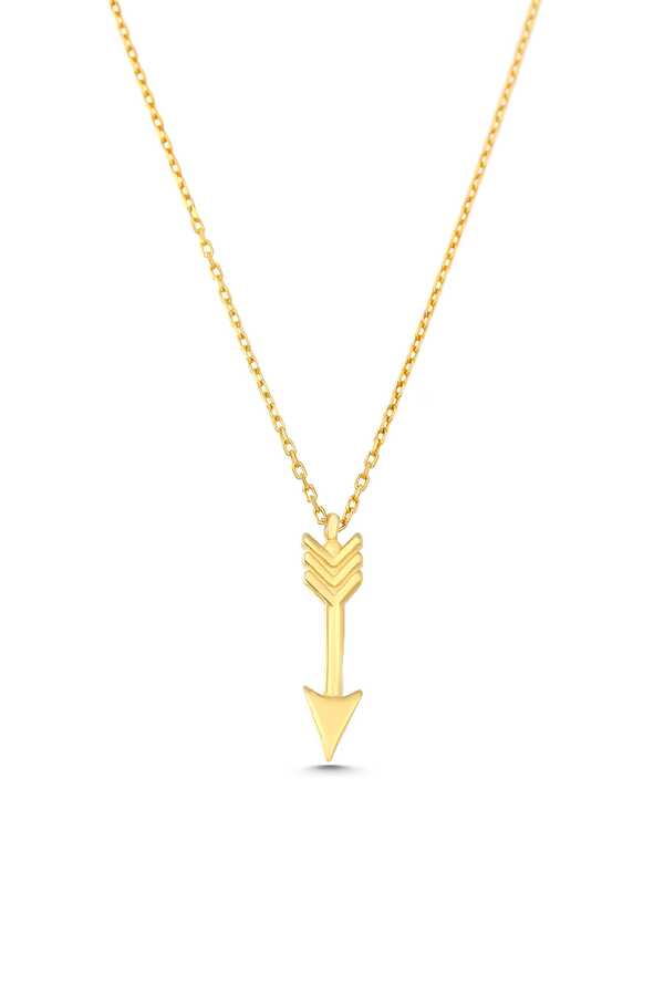 Náhrdelník s přívěskem ve tvaru šípu ze stříbra 925 - Elegantní a symbolický design