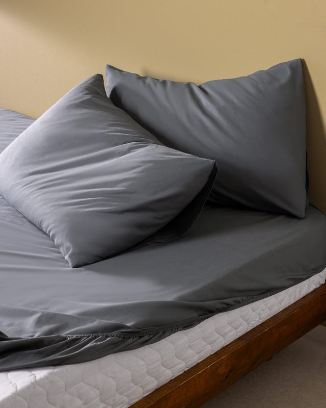 Manon 100% Cotton Ranforce Fitted Sheet Set, Double Size