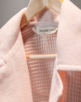 Unisex 100% Cotton Luxury Bathrobe - Powder Pink