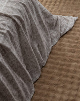 100% Cotton Single Duvet Cover Set - Crepe Print Design