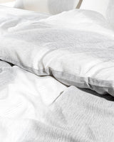 Viscose Blend King Size Duvet Set - Subtle Textured Weave