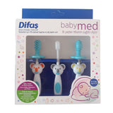 3 - Piece Baby Gum & Dental Care Set - Extra Soft, BPA - Free (0 - 3 Years) - TryAladdin