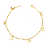 Professional Grade Sterling Silver Swan Anklet Set