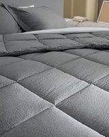 Soft Polyester Double Bedding Set - Modern Comfort & Relaxing Sleep