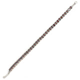 Premium 925 Sterling Silver Mystic Topaz Tennis Bracelet