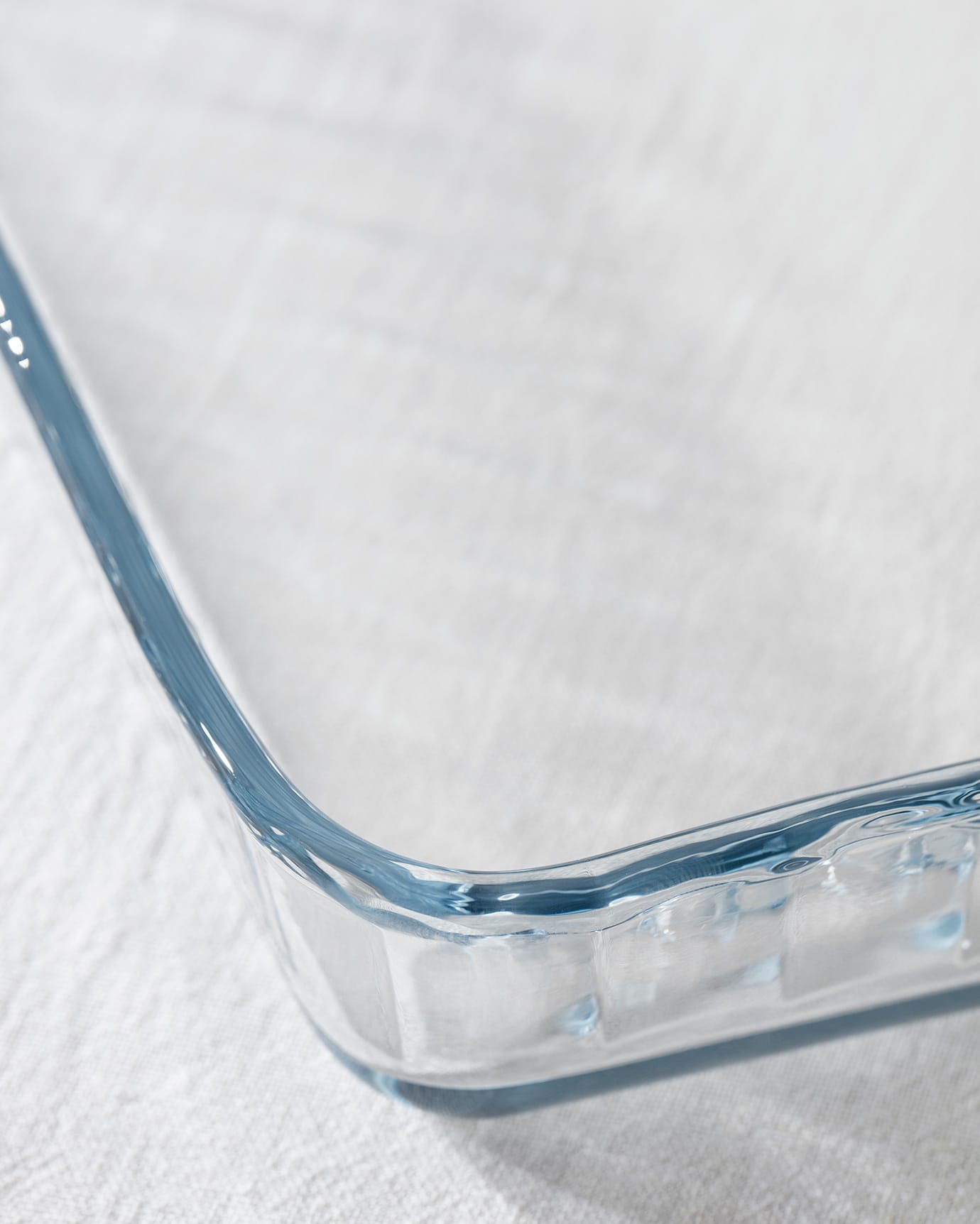 Borosilicate Glass Baking Dish - Clear, Durable & Heat-Resistant