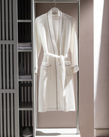 100% Cotton Kimono Bathrobe - Soft & Absorbent Unisex Comfort