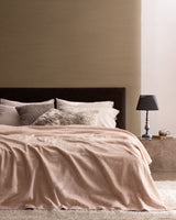 Polyamide & Acrylic Blend Double Blanket - Soft Knit Comfort