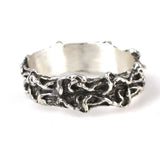 925 Sterling Silver Chain Link Ring - Contemporary & Elegant Style