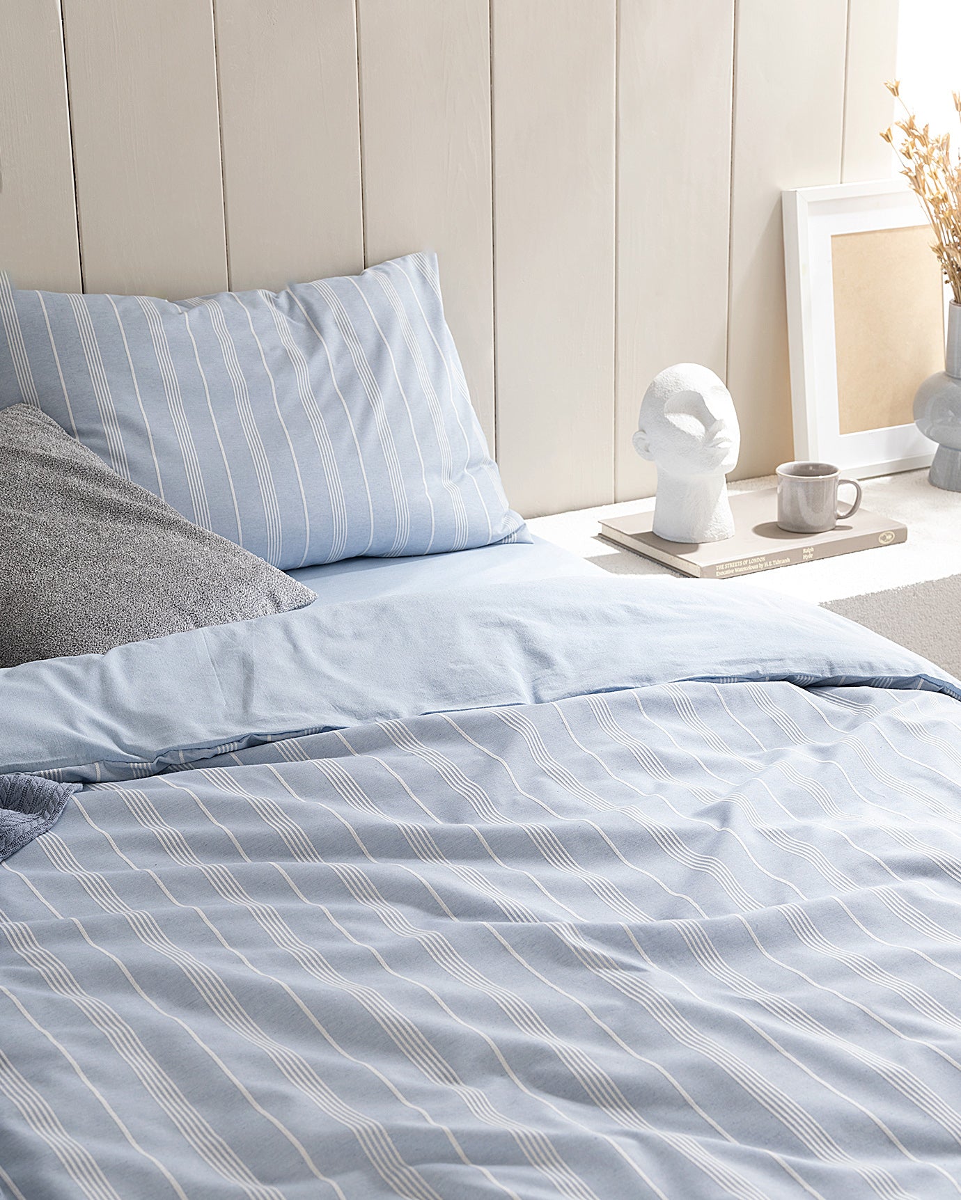 Amelia Twin Cotton Dobby Weave Duvet Cover Set