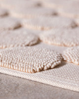 100% Cotton Bath Mat Foot Towel - Absorbent & Soft Bathroom Towel