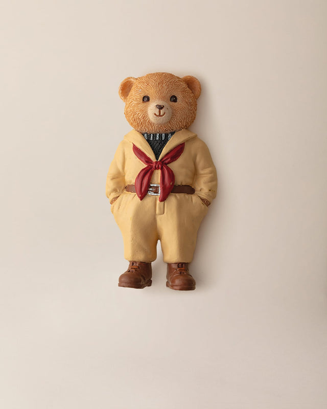 Cute Cream Cookie Bear Refrigerator Magnet