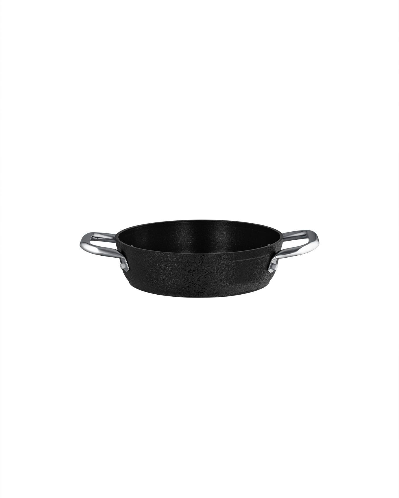 18cm Titanium Non-Stick Saucepan, Black