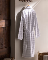 Unisex Turkish Cotton Terry Bathrobe - Plush Absorbent Robe