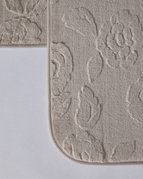Luxurious Polyester Bath Mat Set - Ultra-Soft & Absorbent