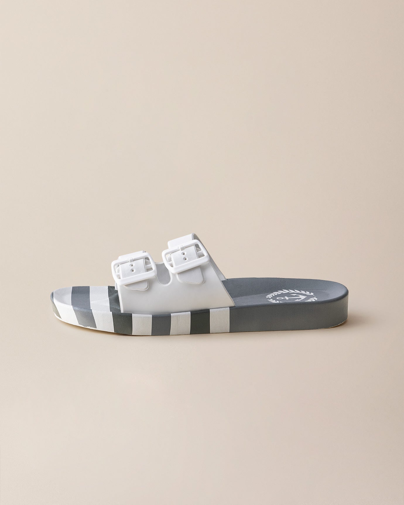 Claquettes confort en PVC gris pour homme - Taille 41 - Fabriquées en Turquie