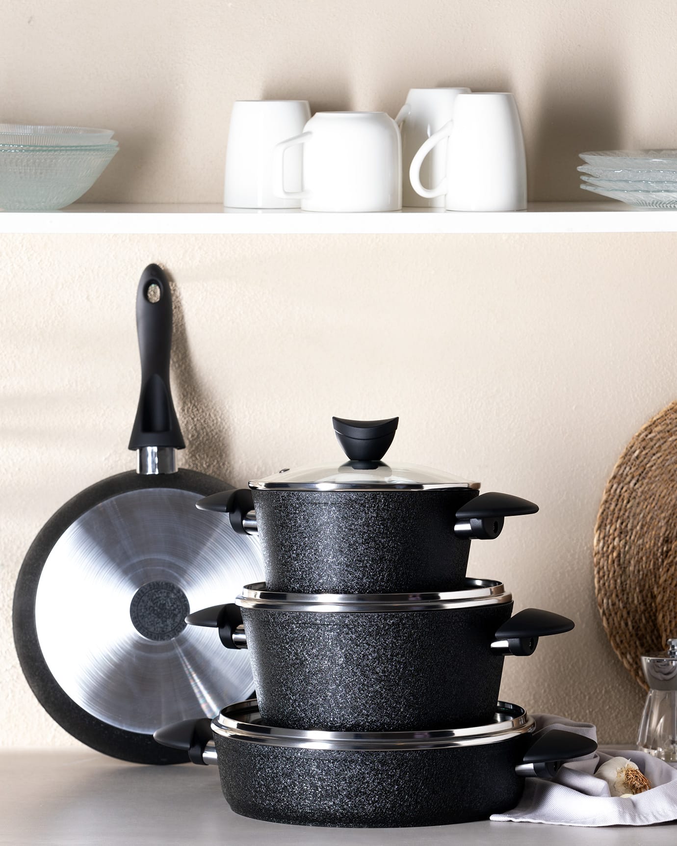 7-Piece Titanium Cookware Set