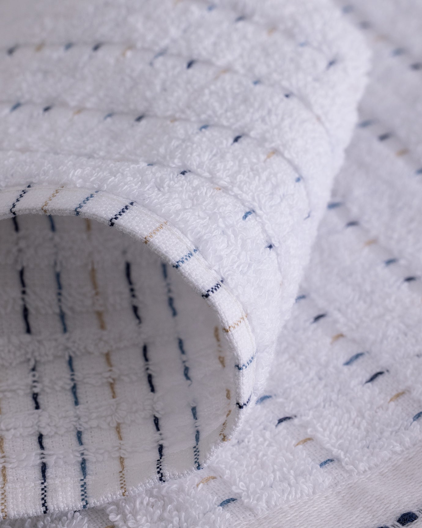 Cotton Blend Face Towel - Elegant Grenat Design