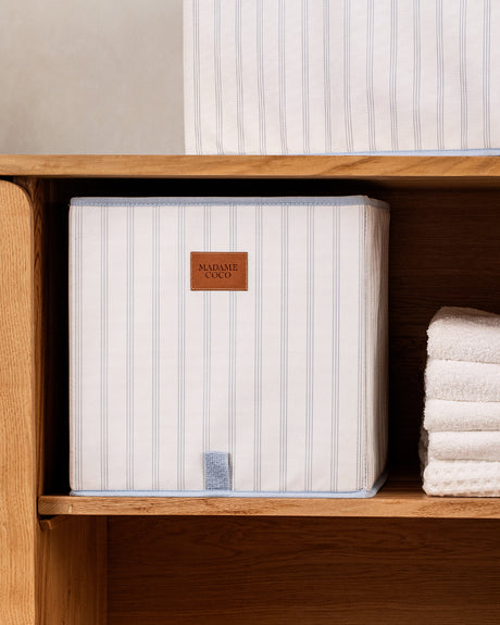 Foldable Fabric Storage Box - Closet & Wardrobe Organizer