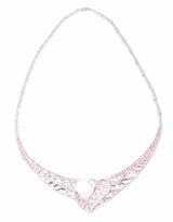 Premium 925 Sterling Silver Filigree Heart Necklace