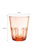 Modern Plastic Tumbler 2-Piece Set - Domme Collection