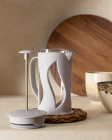 Soft Grey French Press Coffee Maker - 500ml Capacity