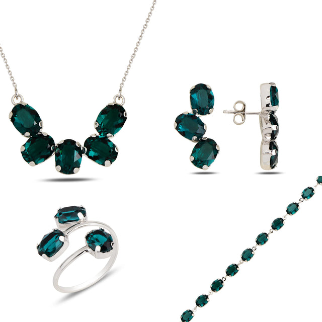 Elegant Coordinated Jewelry Set - Timeless Design